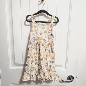Cupcakes And Cashmere Floral Boho Girls Sun Dress Size 4T